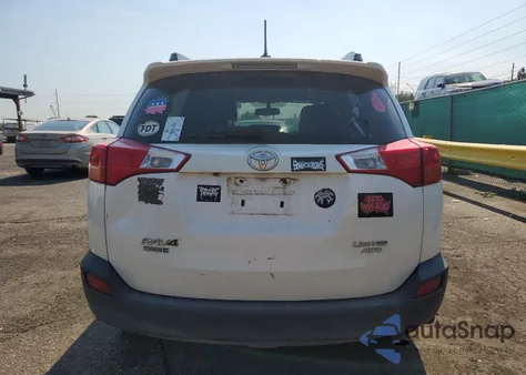 2013 Toyota Rav4 Limited from USA, damaged, VIN 2T3DFREV7DW117522